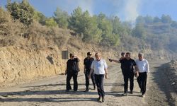 Serik'teki yangın kontrol altına alındı! Hasar tespit çalışmaları başladı