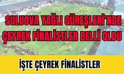 Suluova Yağlı Güreşleri’nde çeyrek finalistler belli oldu