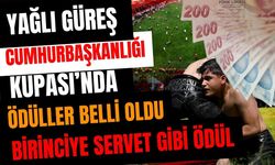 Yağlı Güreş Cumhurbaşkanlığı Kupası’nda ödüller belli oldu… Birinciye servet gibi ödül