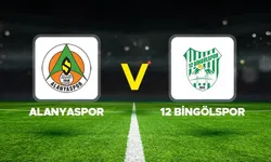 Alanyaspor-12 Bingölspor maçının ilk 11’i belli oldu!