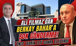 Ali Yılmaz’dan Berkay Bahar’a şok gönderme! Önce tebrik etti sonra eleştirdi