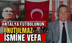 Antalya futbolunun unutulmaz ismine vefa! Efsane spor adamının ismi U12 Ligi’ne verildi