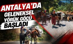 Antalya’da geleneksel Yörük göçü başladı
