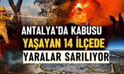 Antalya’da kabusu yaşayan 14 ilçede yaralar sarılıyor