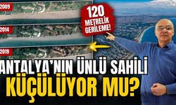 Antalya’nın ünlü sahili küçülüyor mu? Konyaaltı Sahili’nde 120 metrelik gerileme
