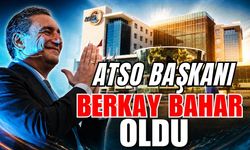 ATSO Başkanı Berkay Bahar oldu