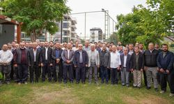 Finike Belediye Başkanı Mustafa Geyikçi, din görevlileriyle bir araya geldi