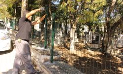 Elmalı Kızıltemeller Mezarlığı’nda güvenlik ve çevre düzenlemesi