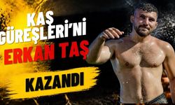 Kaş Yağlı Güreşleri’ni Antalya’dan Erkan Taş kazandı