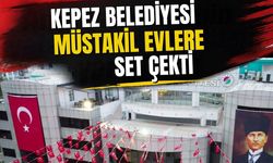 Kepez Belediyesi müstakil evlere set çekti