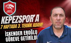 Kepezspor’a 7 haftada 3. teknik adam... İskender Eroğlu göreve getirildi