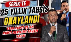 Serik’te 25 yıllık tahsis onaylandı, Yeni Parti ve AK Parti gerilimi tavan yaptı