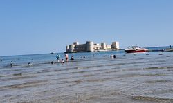 Soğuk havalar geçti Mersin denize akın etti