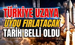 Türkiye uzaya uydu fırlatacak! Tarih belli oldu