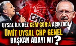 Uysal ilk kez açıkladı… Ümit Uysal CHP Genel Başkan adayı mı?