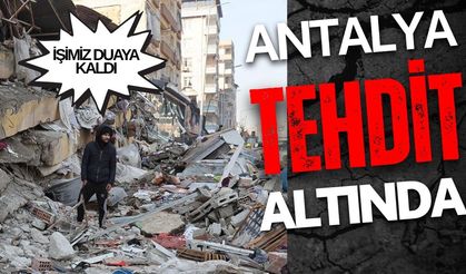 İMO’dan kritik uyarı… Antalya’da her sarsıntı bir tehdit