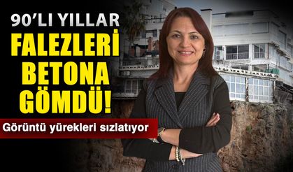 90’lı yıllar falezleri betona gömdü! Görüntü yürekleri sızlatıyor