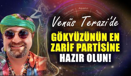 Venüs Terazi'de Gökyüzünün En Zarif Partisine Hazır Olun!