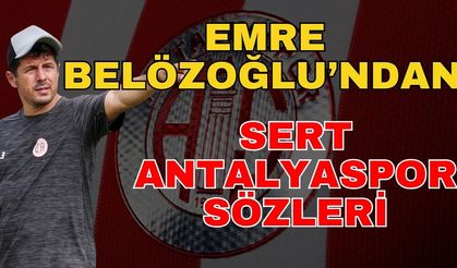 Emre Belözoğlu’ndan sert Antalyaspor sözleri! Kimseyi dinlemeyen yapı kökten değişmeli