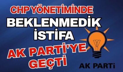 CHP Serik yönetiminden beklenmedik istifa! Ak Parti'ye geçti