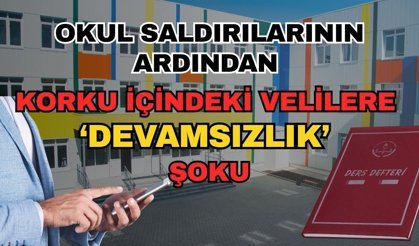 Okul saldırılarının ardından korku içindeki velilere ‘Devamsızlık’ şoku