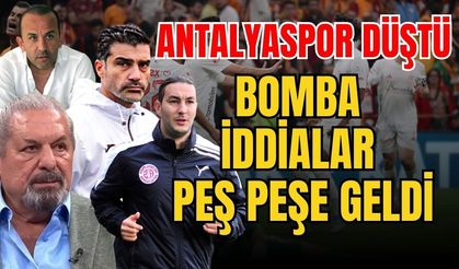 Antalyaspor düştü, bomba iddialar peş peşe geldi