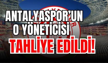 Antalyaspor’un o yöneticisi ile ilgili yeni karar! Emrah Çelik 5 ay sonra tahliye edildi