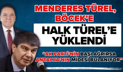 Menderes Türel, Böcek’e halk Türel’e yüklendi