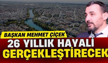 Manavgat Başkanvekili Mehmet Çiçek 26 yıllık hayali gerçekleştirecek