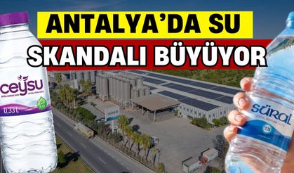 Antalya’da su harcı skandalı büyüyor! Ceysu’dan sonra Süral Su da raporda
