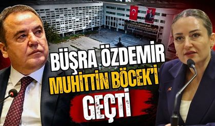 Büşra Özdemir Muhittin Böcek’i geçti