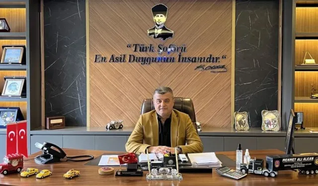 Başkan Alkan'dan ulaşım esnafına anlamlı yeni yıl mesajı