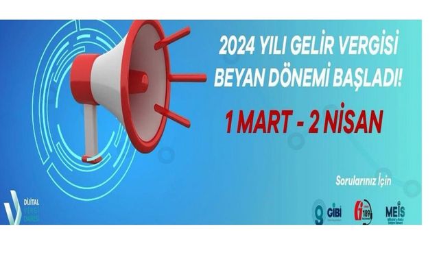 Kira beyanı dönemi başladı... Yanlış SMS’lere itibar etmeyin
