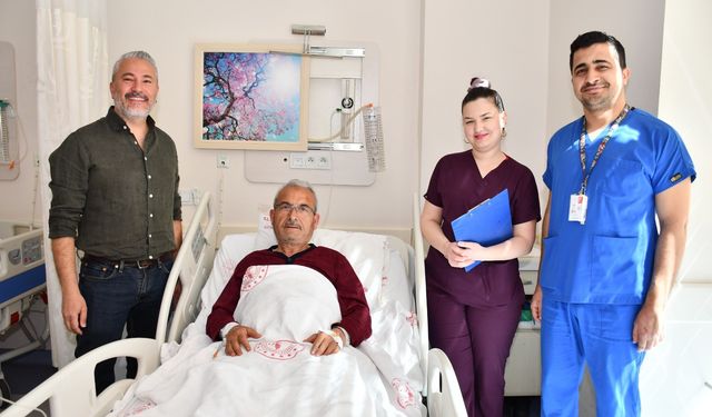 Alanya'da prostat kanseri ameliyatı ilk kez laparoskopik yöntemle yapıldı
