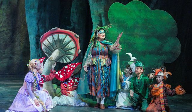 Antalya DOB’dan çocuklara bayram hediyesi “Rapunzel”