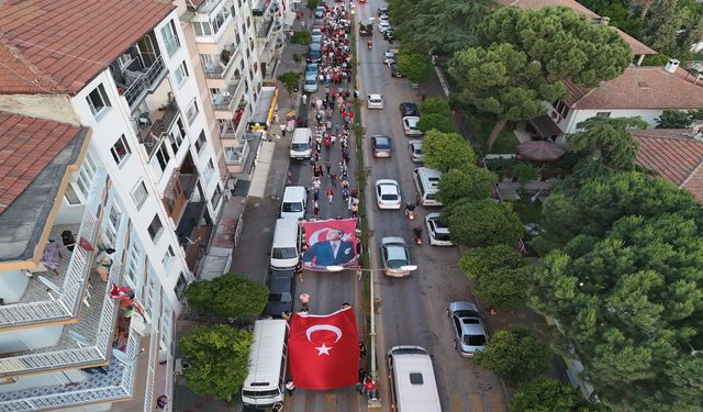 Aydın’da 19 Mayıs coşkusu fener alayıyla taçlandı