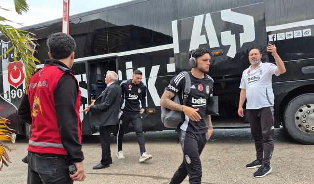 Beşiktaş maç için Bodrum’da