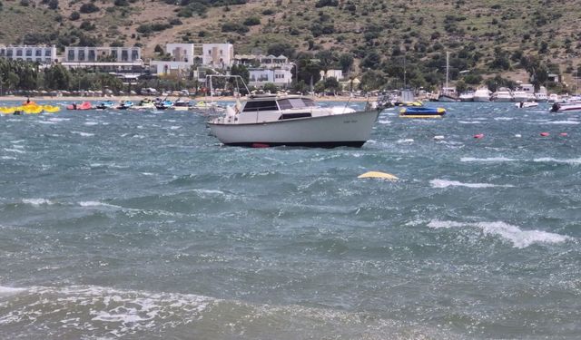 Bodrum’da denizciler kabusu yaşadı