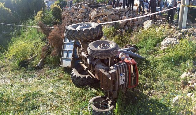 Burdur’da traktör devrildi... 11 yaşındaki çocuk hayatını kaybetti
