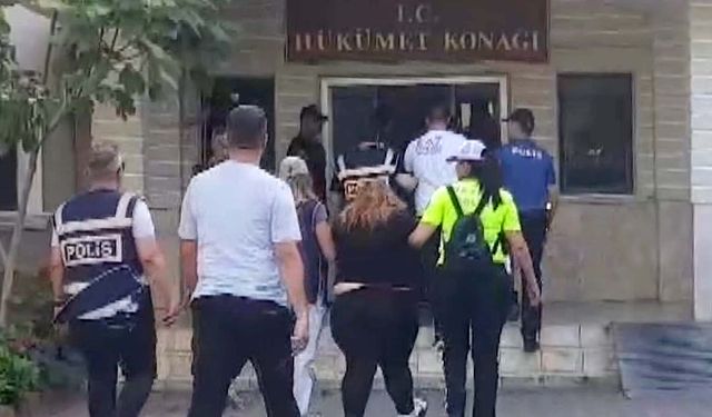 Kemer'de baskın… 7 gözaltı