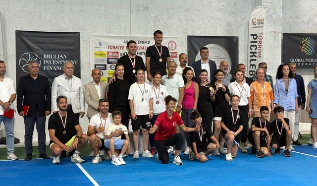 Manavgat’ta ilk kez Pickleball organize edildi