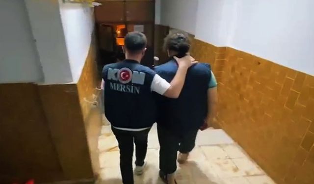 Mersin merkezli operasyonda 11 kişi gözaltına alındı