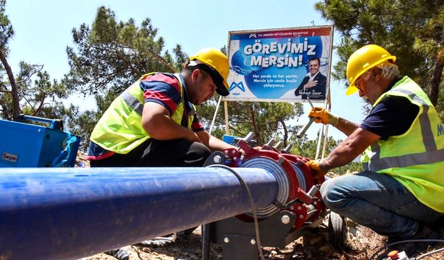 MESKİ, Silifke’nin içme suyu altyapısını sil baştan yaptı