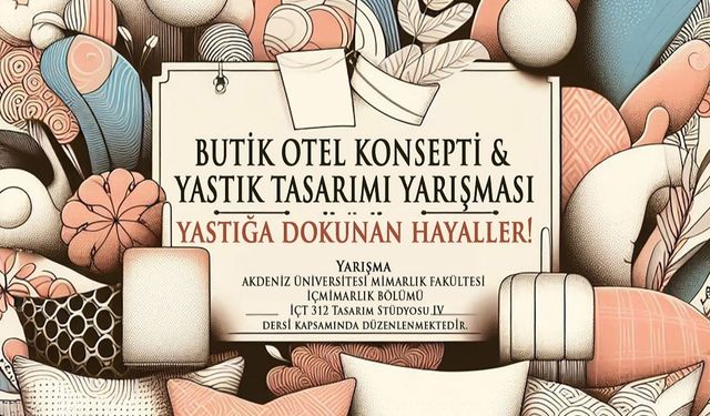 Akdeniz Üniversitesi öğrencilerinden anlamlı sergi… “Yastığa Yansıyan Hikâyeler”