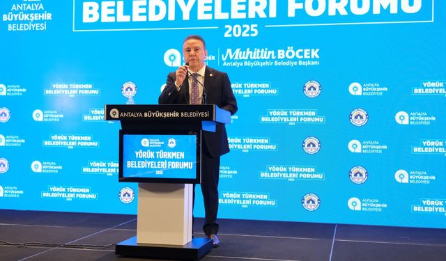 Bu yıl ilki gerçekleştirilen Yörük Türkmen Belediyeleri Forumu büyük bir coşkuyla gerçekleşti