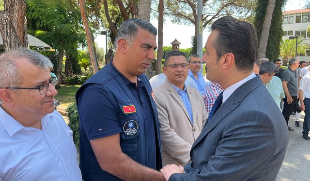 Alanya'nın yeni kaymakamı Öztürk görevine başladı