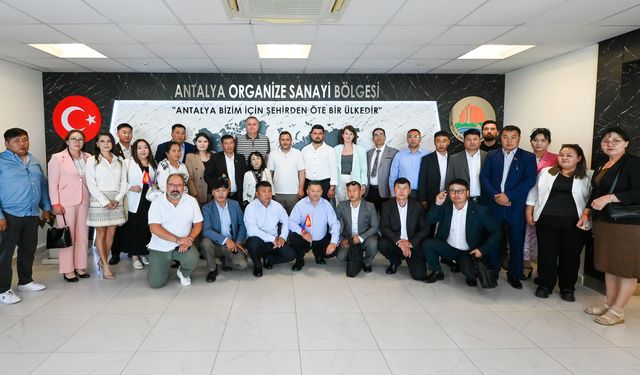Antalya OSB’de Moğolistan ile ticaret köprüsü genişliyor