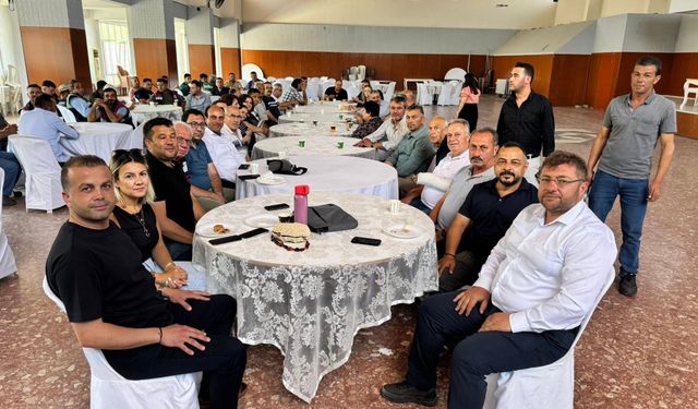 Karacasu Belediyesi bayramlaşma töreninde vatandaşlar ile bir araya geldi