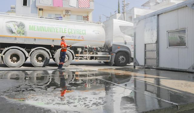 Mersin’de kesim yerleri temizlendi