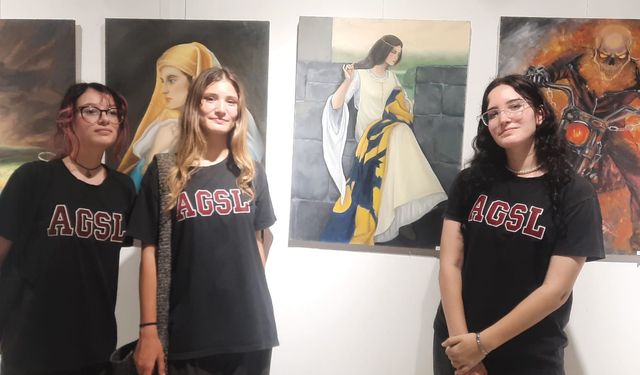 ATSO Güzel Sanatlar Lisesi öğrencilerinden sanat dolu sergi